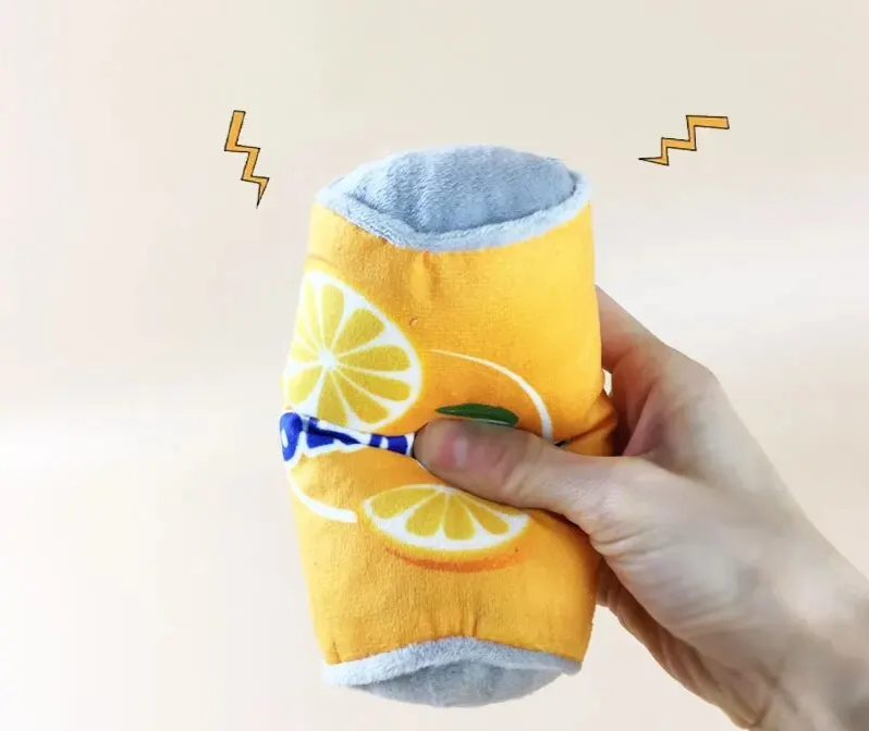 ChewVino Pluszowa Zabawka dla Psa – Butelka Wina z Dźwiękiem