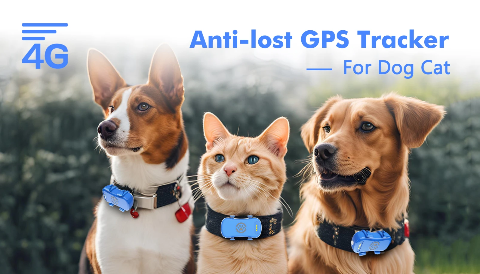 TrackiPet 4G Mini GPS Lokalizator dla Kotów i Psów