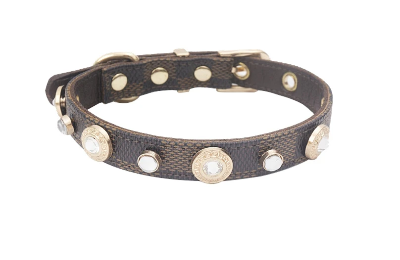 Kołnierz koniczynowy LuckyLuxe– Luksusowa Obojczykowa Obroża z PU