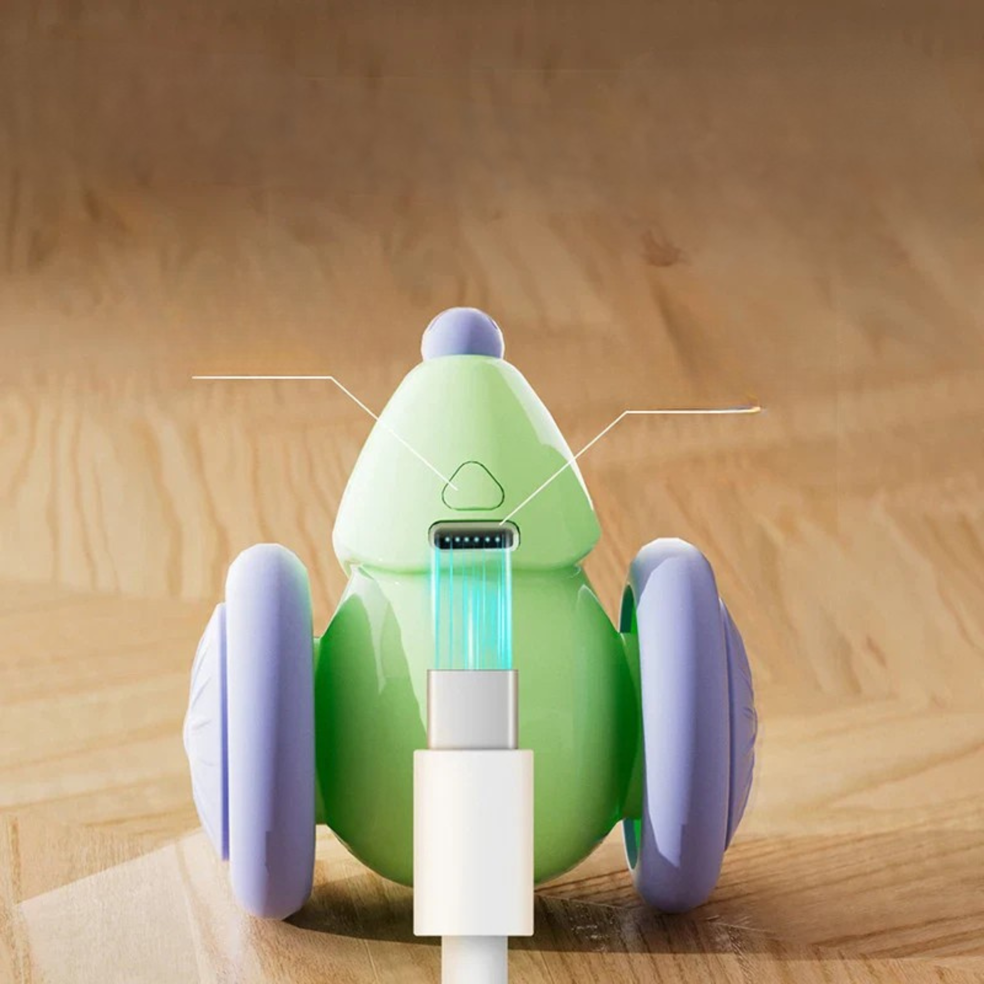 Interaktywna Elektryczna Mysz dla Kota – Ładowana przez USB, Bez BPA