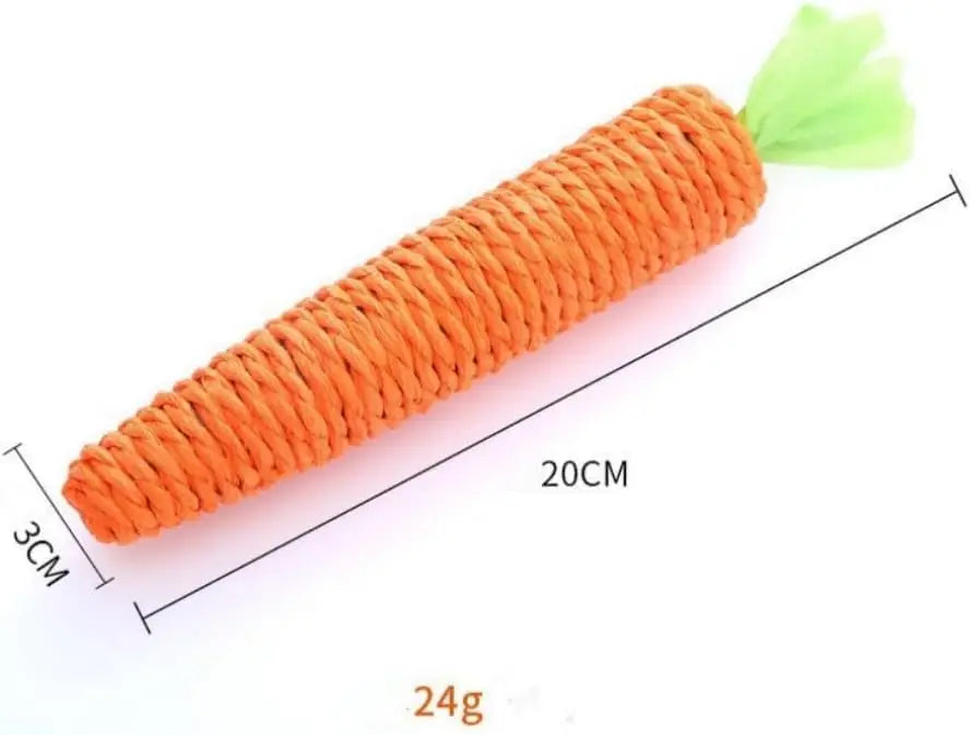 Kocie Zabawki Marchewka – Papierowa Lina