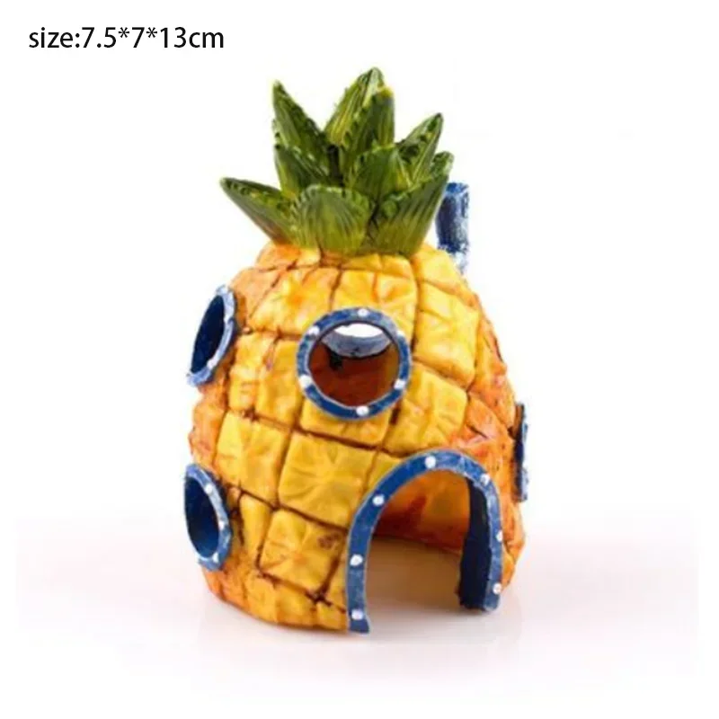 Akwarium Ananas Dekoracja Ozdoba