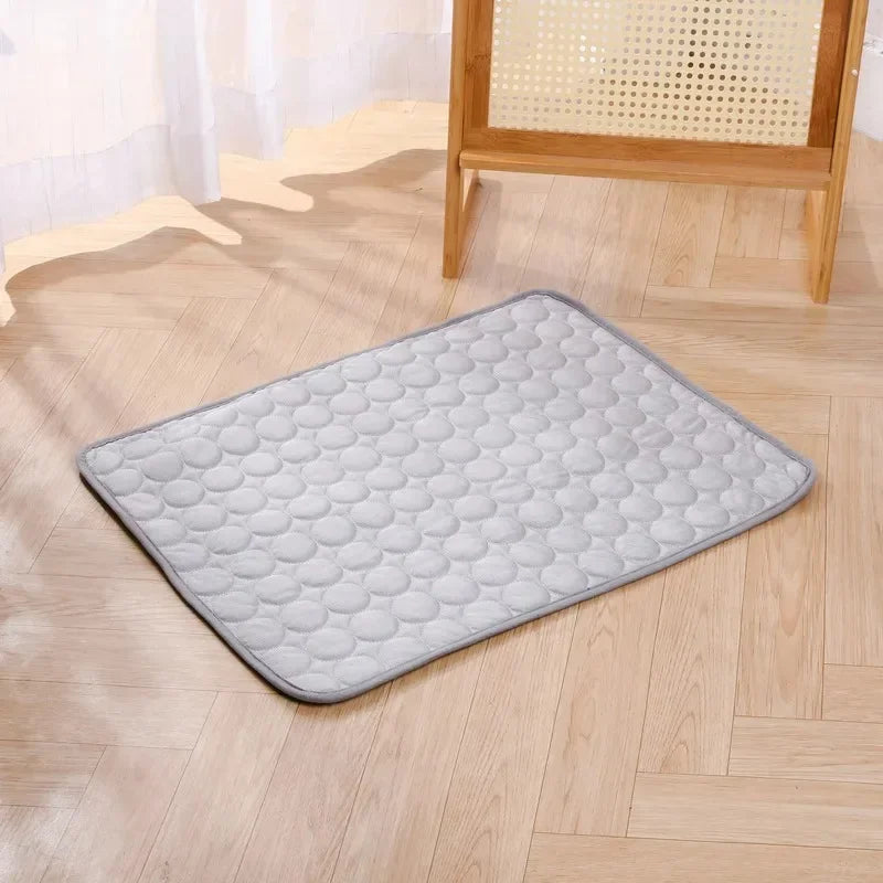 Koelmat Hond Ice Silk – Oddychające Letnie Legowisko Lekkie