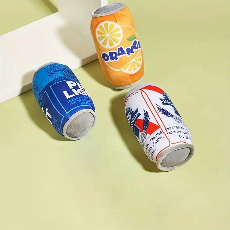 ChewVino Pluszowa Zabawka dla Psa – Butelka Wina z Dźwiękiem