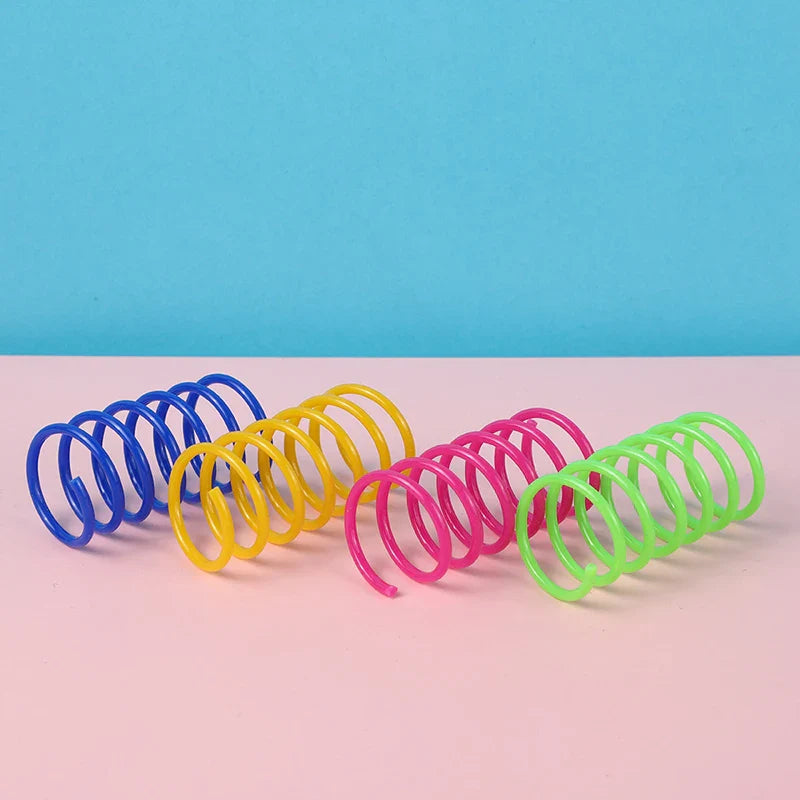 Kocie Wędzidełko Zabawkowe – Kolorowy Plastik, 5,5 cm, Zestaw 4–20 Sztuk