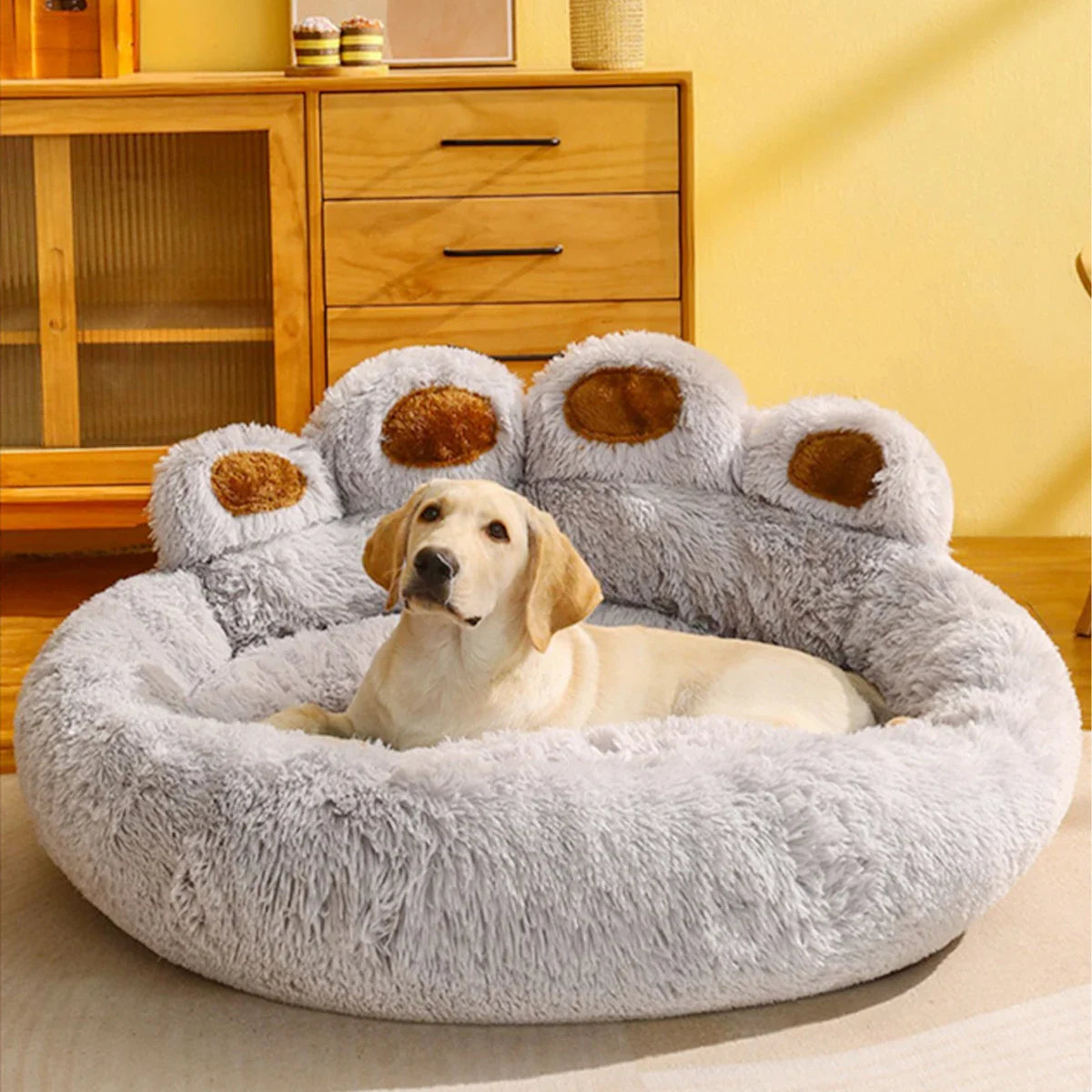 Fluffy Hondenmand – Miękkie Pranie Mand dla Psa lub Kota