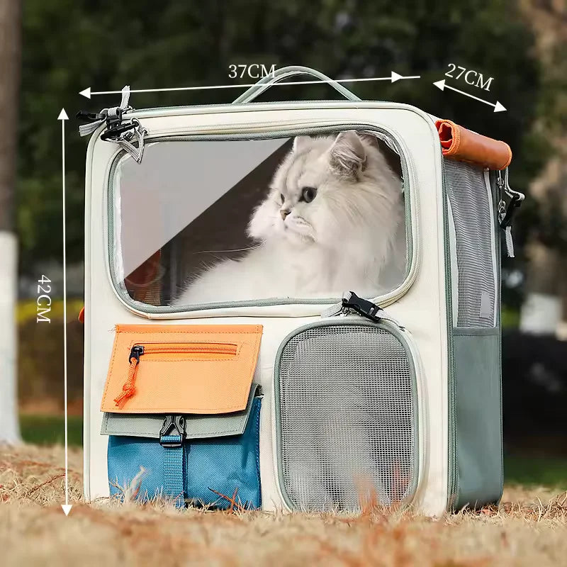 Nylonowe torby transportowe dla zwierząt – Oddychająca torba do noszenia kota/psa
