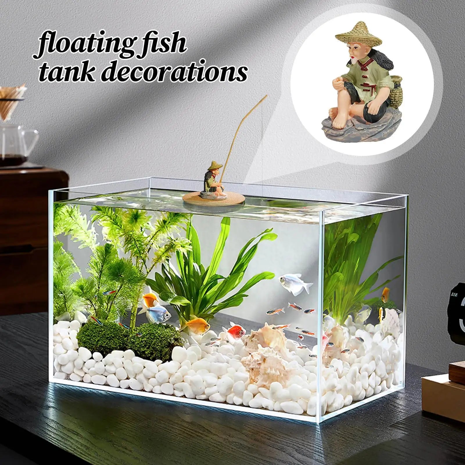 AquaZen Pływające Figurki Rybaków