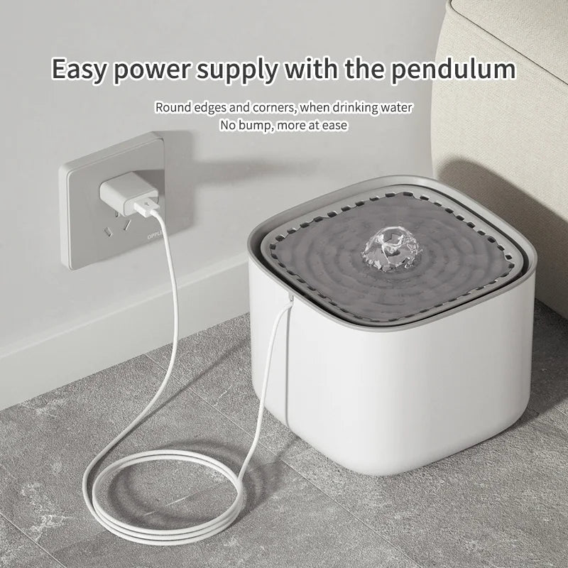 Kattenfontein 3L Styl BPA-vrij – Z 4-krotnym Systemem Filtracji