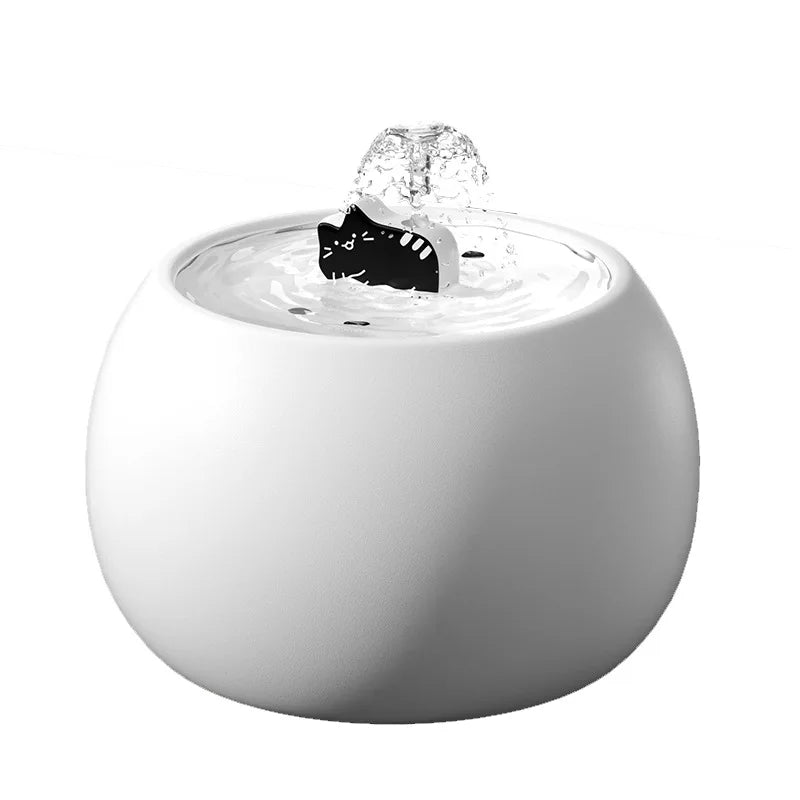 Ceramiczna Fontanna dla Kotów – Styl, USB, 5-stopniowy Filtr