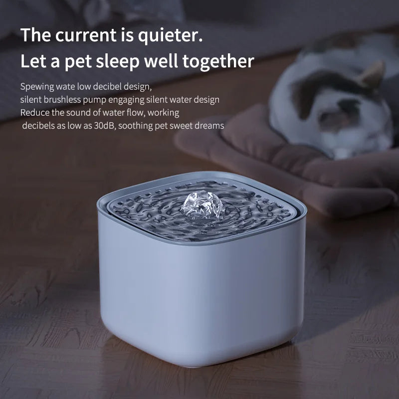 Kattenfontein 3L Styl BPA-vrij – Z 4-krotnym Systemem Filtracji