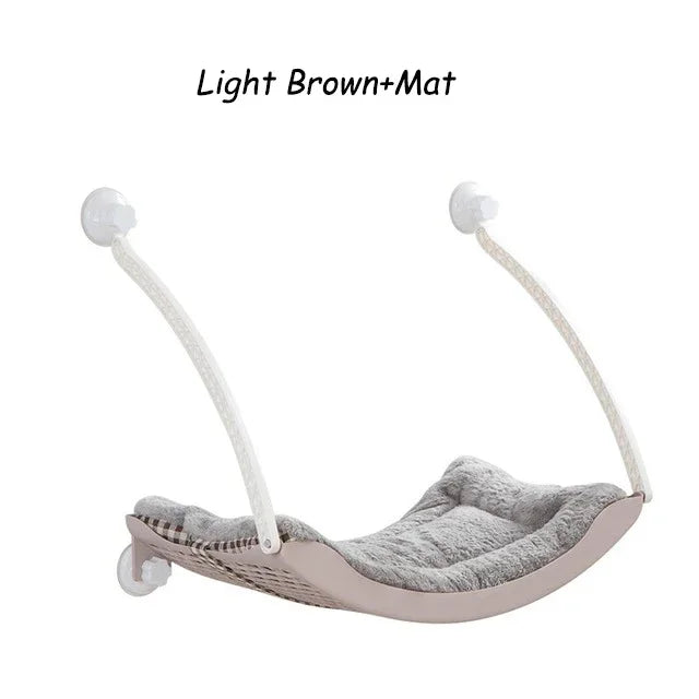 Kattenraamhangmat Arctic Fleece – Przyssawka – 100% Bawełna – Nadaje się do prania