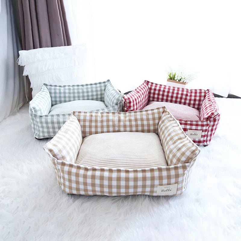 COSYPET Luxe Łóżko dla Psów i Kotów – Wygodny Domek do Spania do Wnętrz