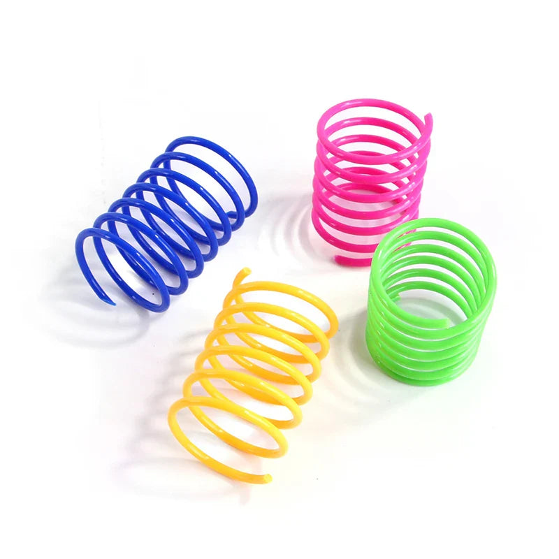 Kocie Wędzidełko Zabawkowe – Kolorowy Plastik, 5,5 cm, Zestaw 4–20 Sztuk