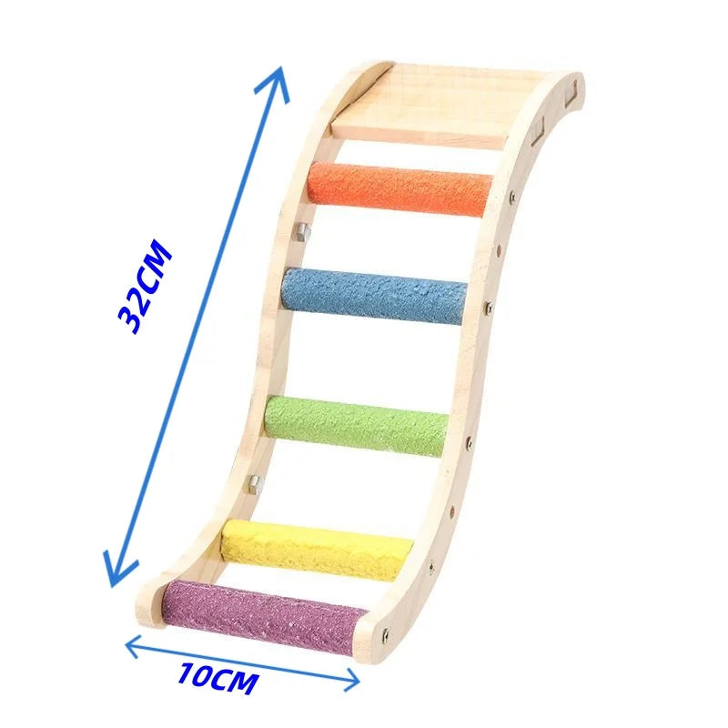 Vogel klimladder hout – gryzalna zabawka dla papug do klatki