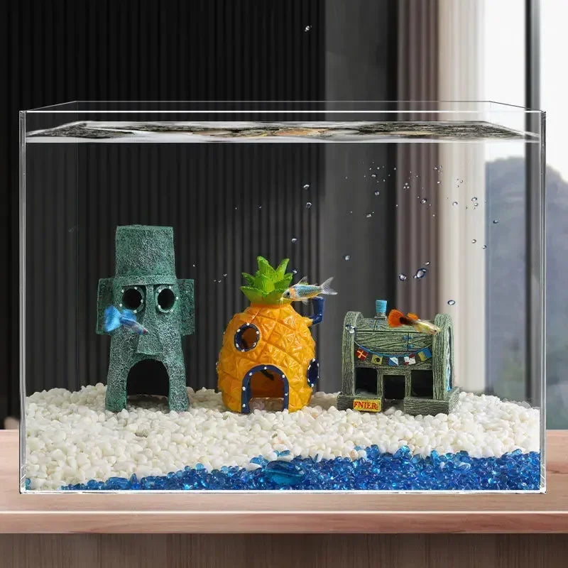 Akwarium Ananas Dekoracja Ozdoba