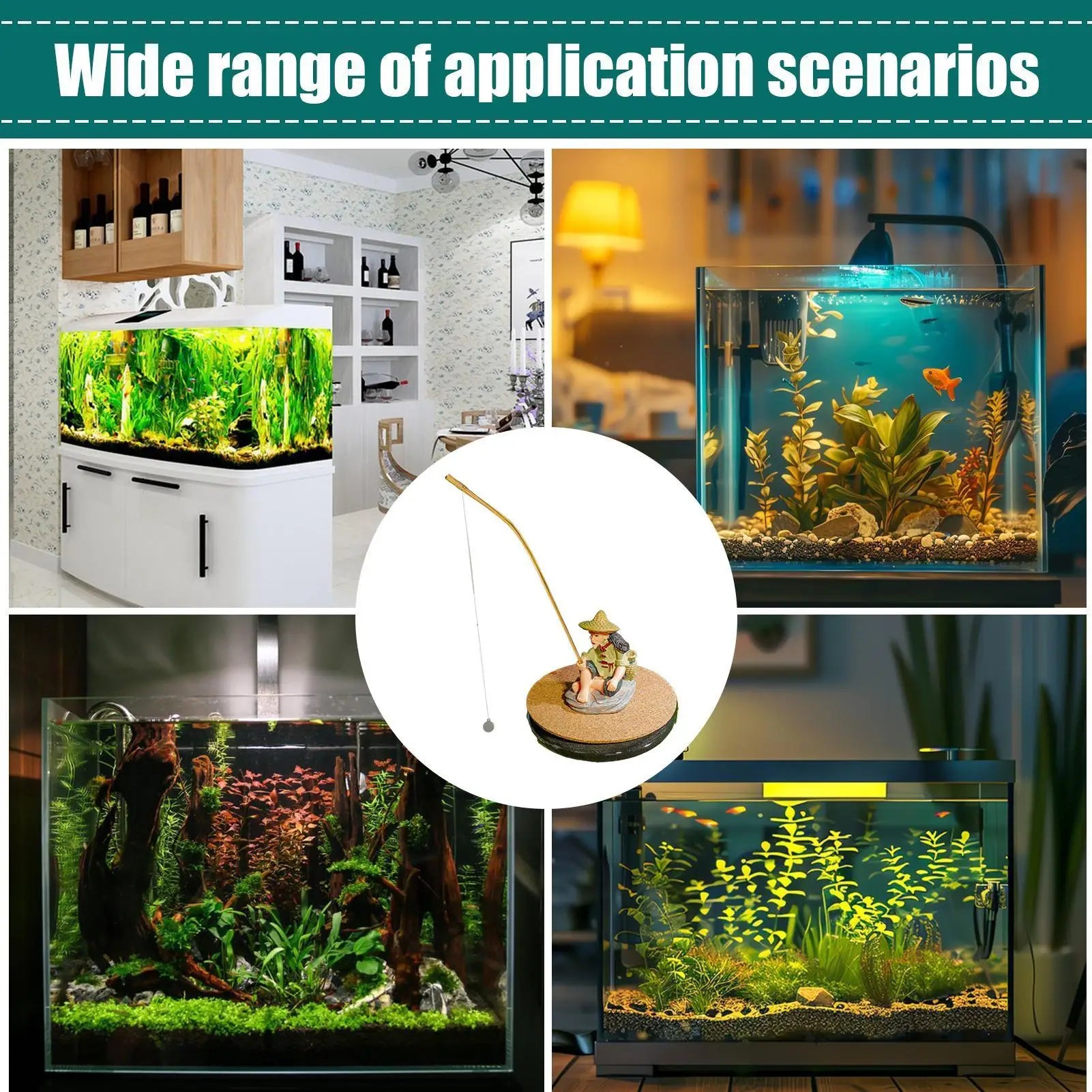 AquaZen Pływające Figurki Rybaków