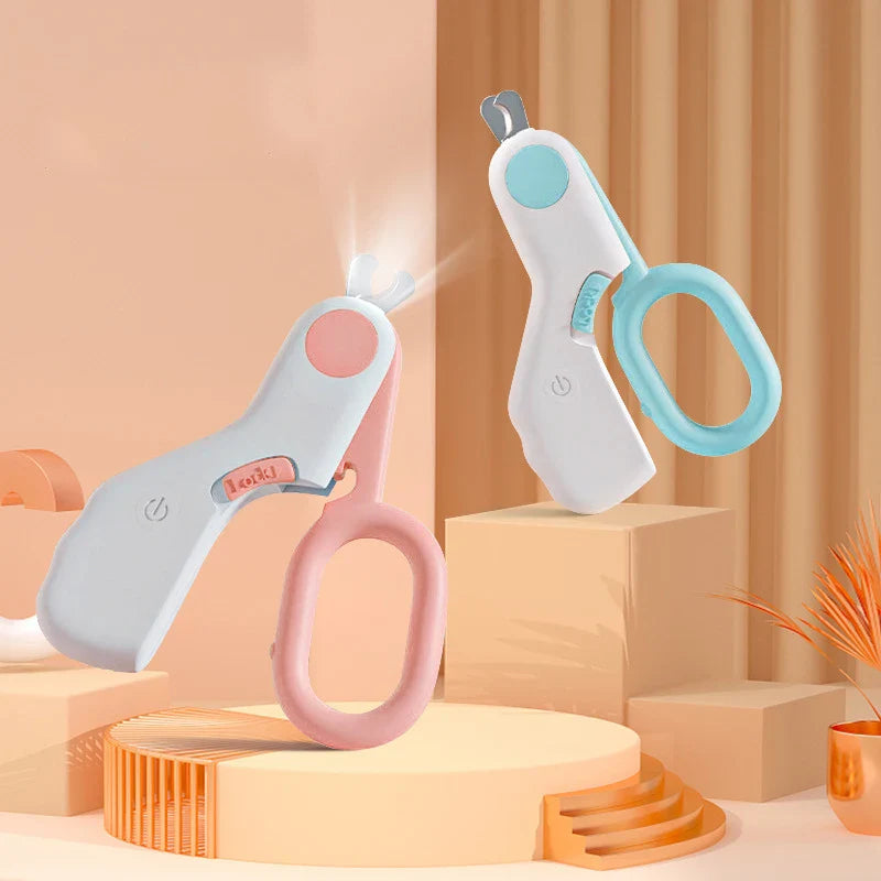 LumiTrim Profesjonalny Obcinacz do Pazurów z LED dla Psów i Kotów