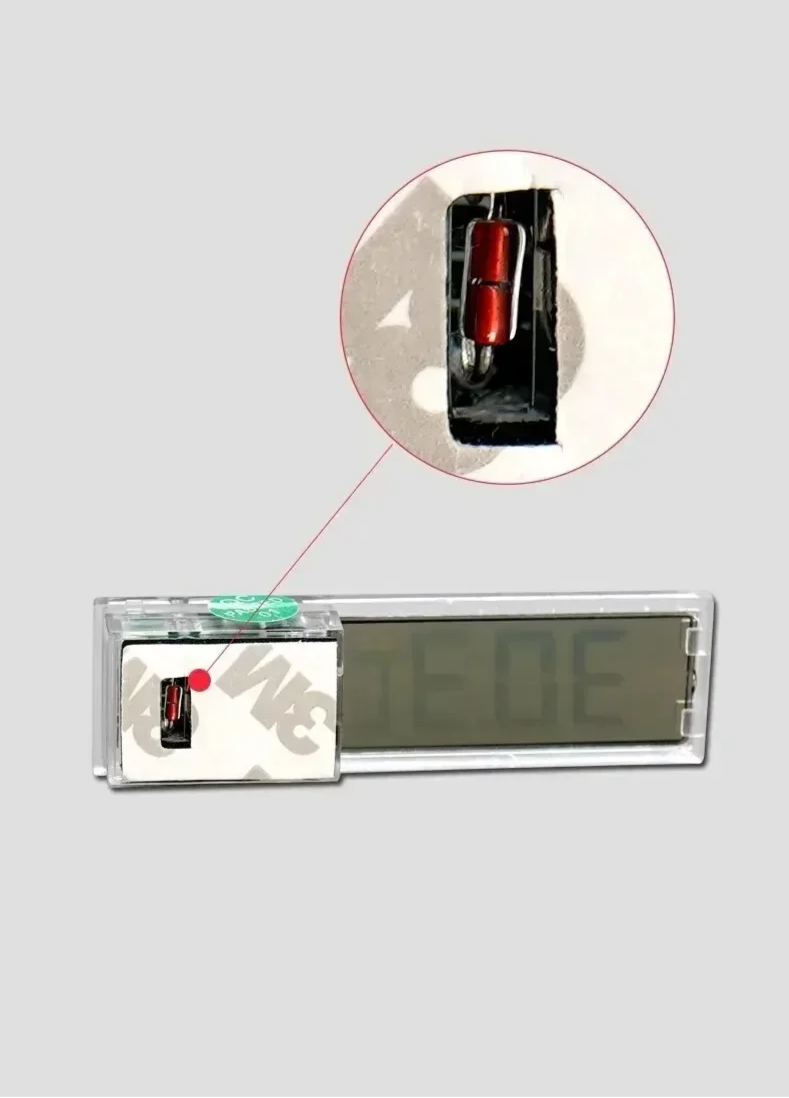 AquaView Cyfrowy Termometr LCD do Akwarium