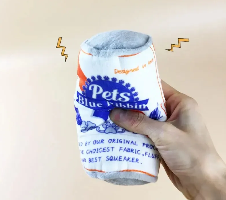 ChewVino Pluszowa Zabawka dla Psa – Butelka Wina z Dźwiękiem