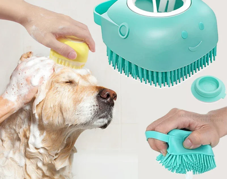 PawSpa 3w1 Szczotka do Mycia Psów