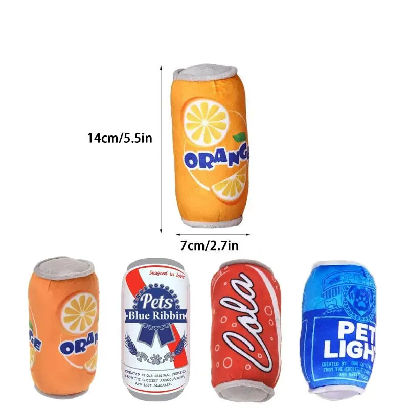 ChewVino Pluszowa Zabawka dla Psa – Butelka Wina z Dźwiękiem