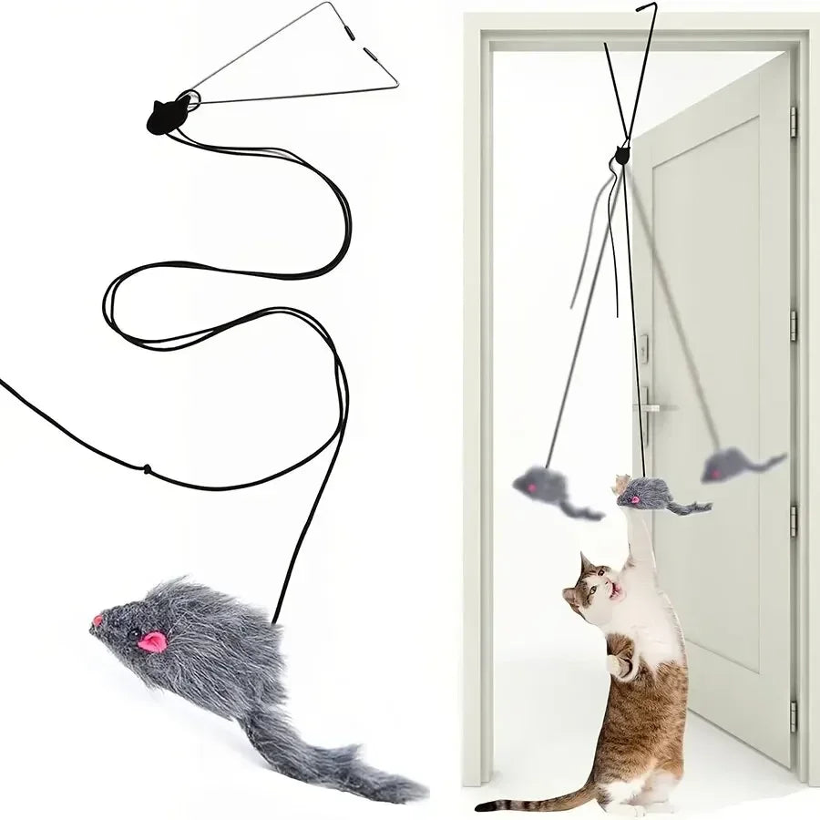 MousePlay Drzwiowy Wisiak Zabawka dla Kotów
