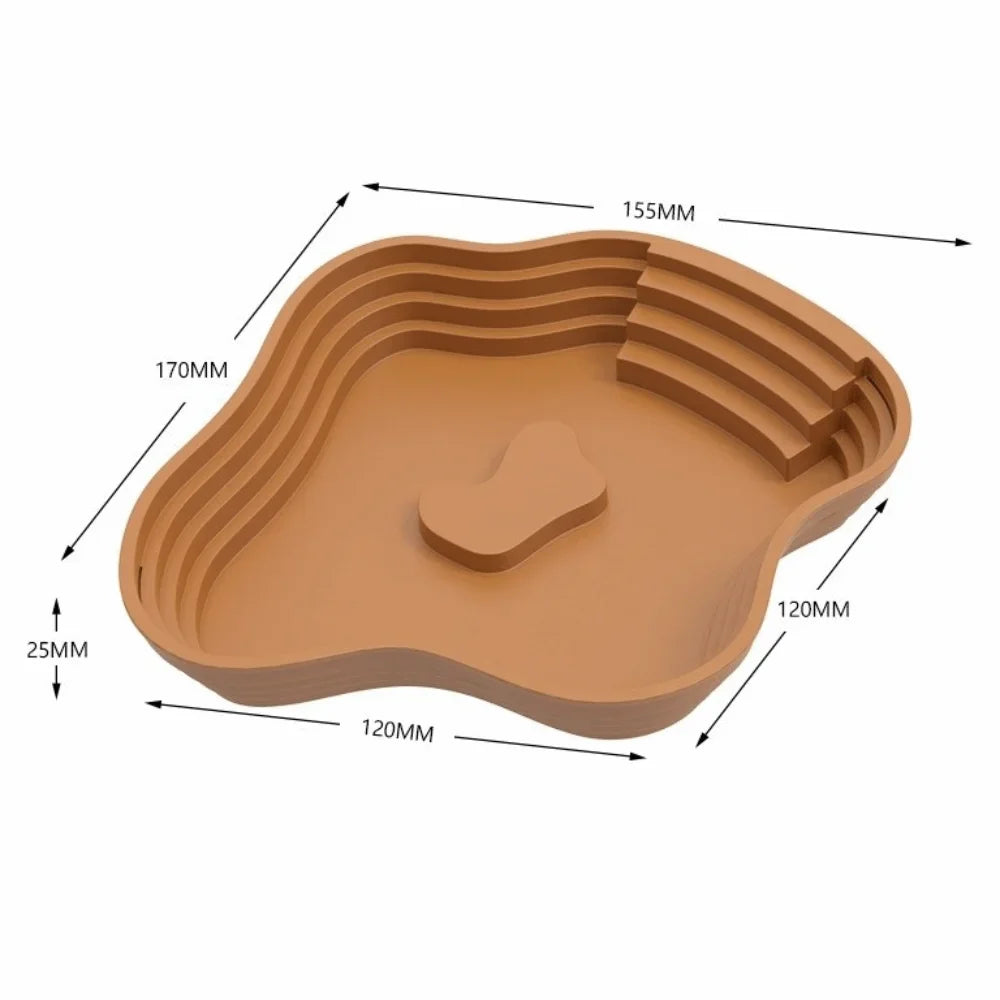 AquaStep Dwustronna Miska na Wodę i Pokarm