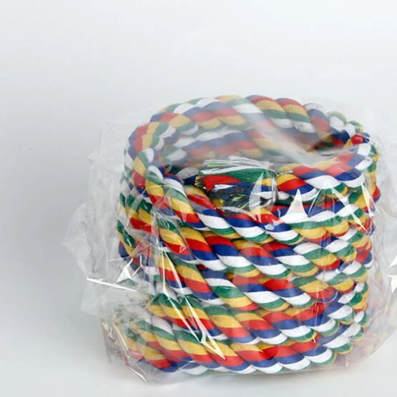 Wiklinowa huśtawka dla ptaków – 50 cm zabawka do żucia do klatki