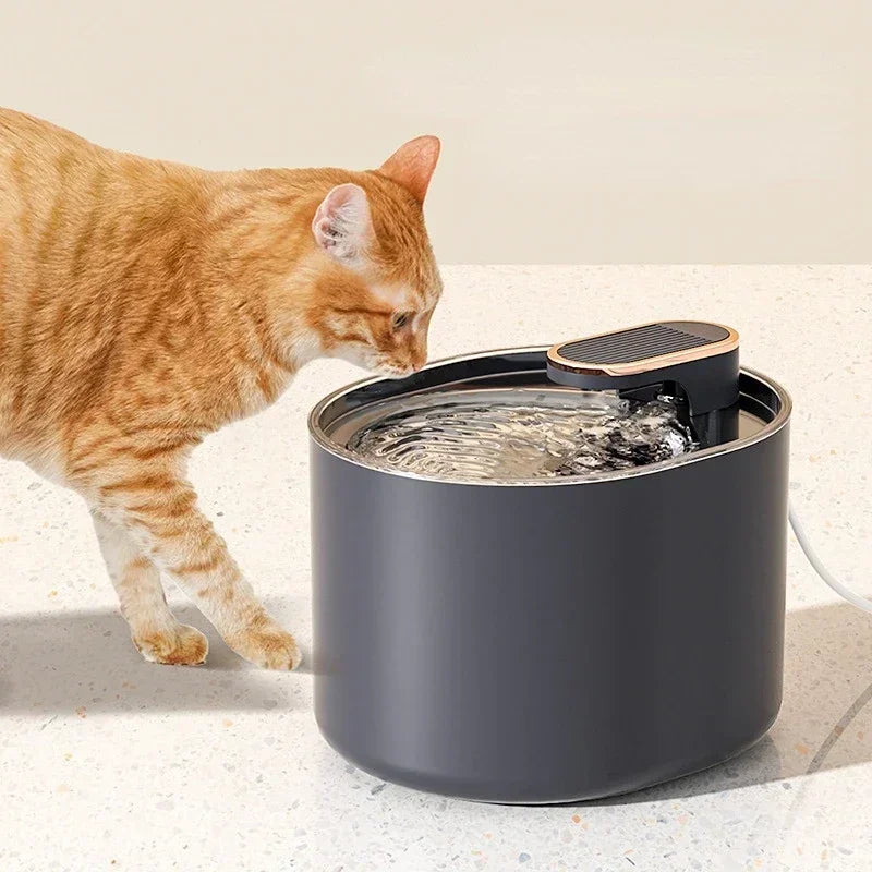 Kattenfontein 3L – Stylowy, Automatyczny, USB, Bez BPA, Z Filtrem