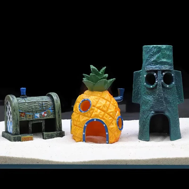 Akwarium Ananas Dekoracja Ozdoba