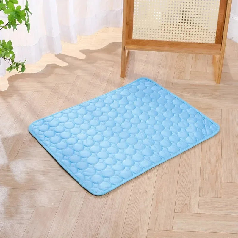 Koelmat Hond Ice Silk – Oddychające Letnie Legowisko Lekkie
