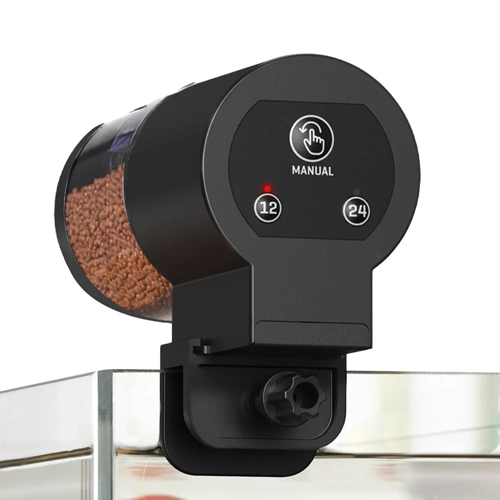 AquaSmart Automatyczny Podajnik Pokarmu do Ryb z Timerem