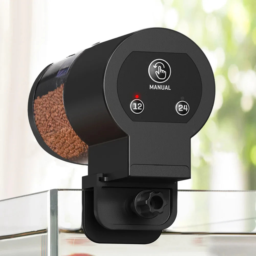 AquaSmart Automatyczny Podajnik Pokarmu do Ryb z Timerem