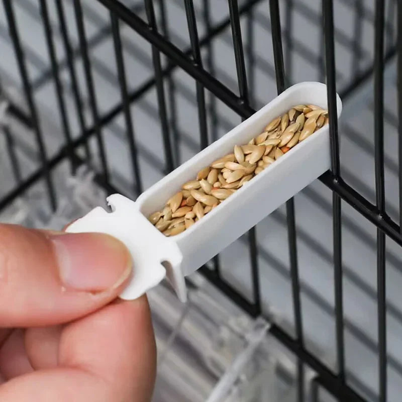 Vogel karmnik plastikowy wiszący – 4 sztuki, dla kanarków i zięb
