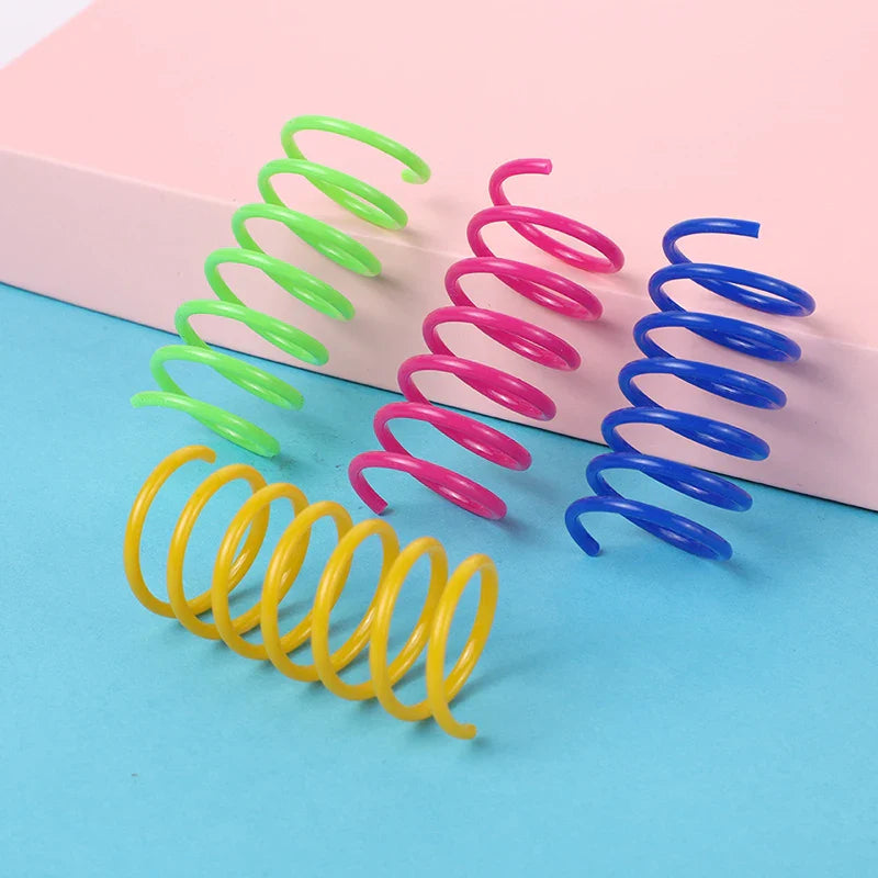 Kocie Wędzidełko Zabawkowe – Kolorowy Plastik, 5,5 cm, Zestaw 4–20 Sztuk