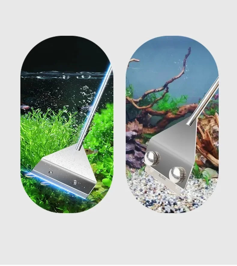 AquaCleanPro Dwustronne Narzędzie do Czyszczenia Akwarium