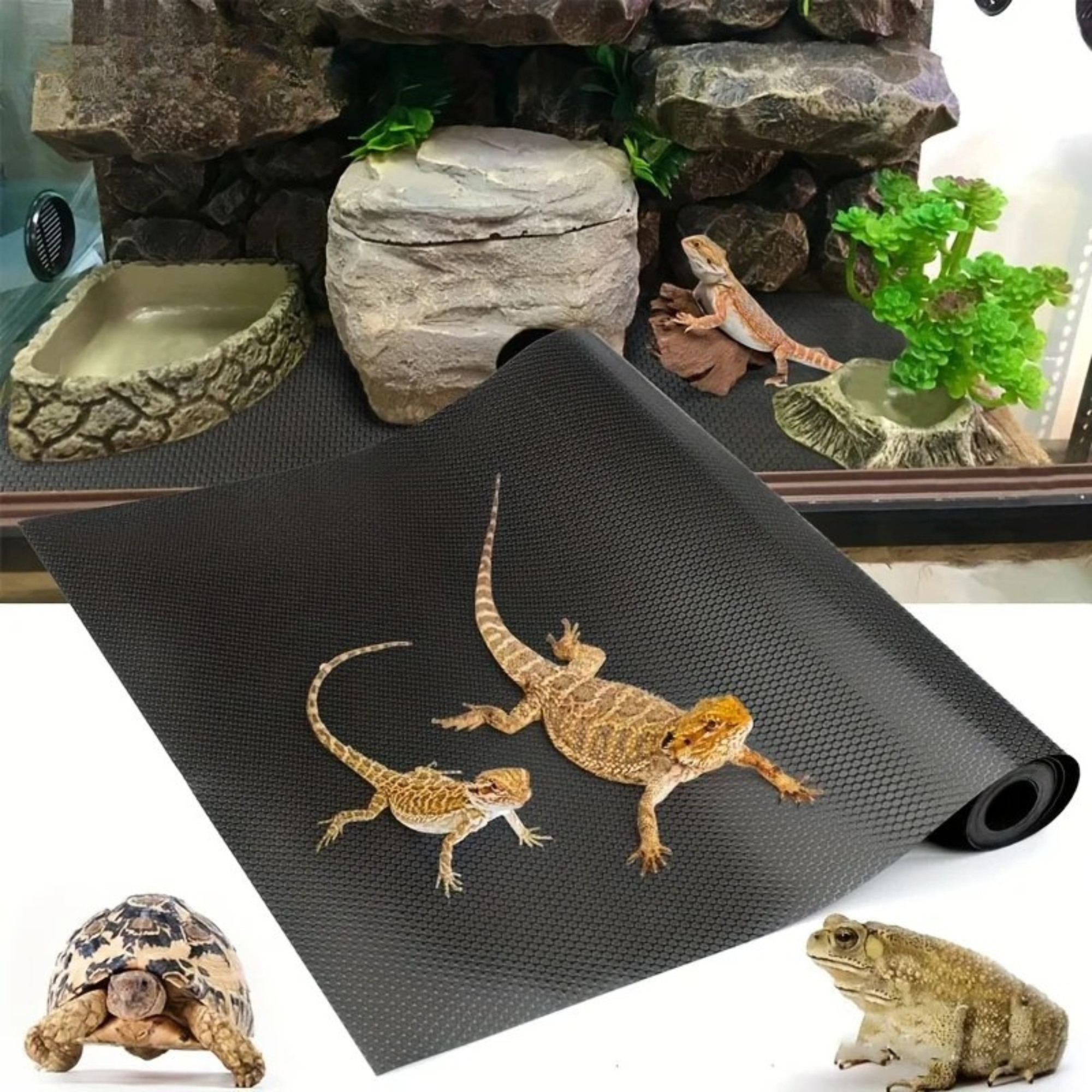Wykładzina do terrarium dla gadów