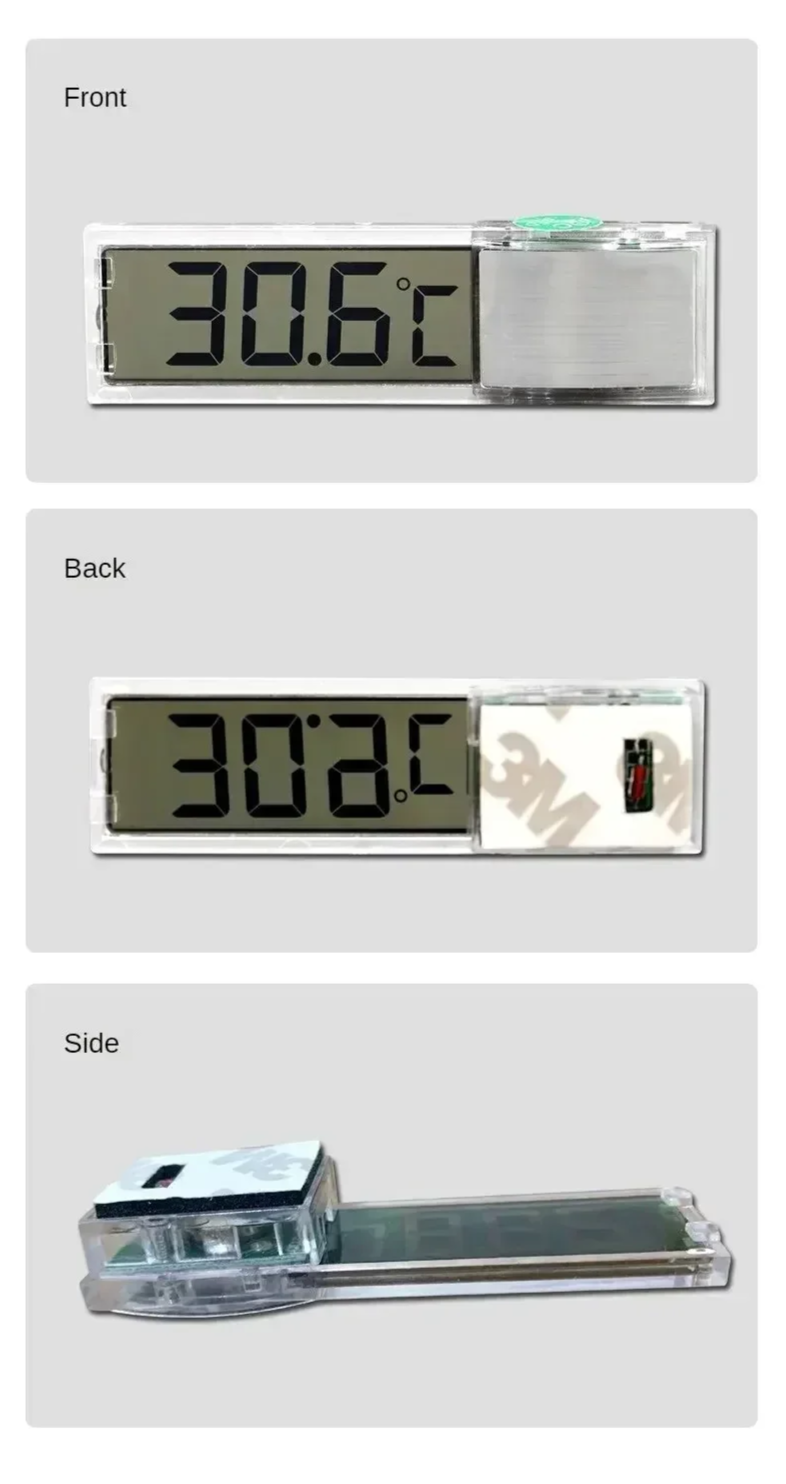 AquaView Cyfrowy Termometr LCD do Akwarium